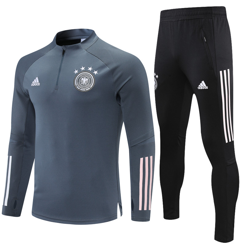 AAA Quality Germany 21/22 Tracksuit - Grey